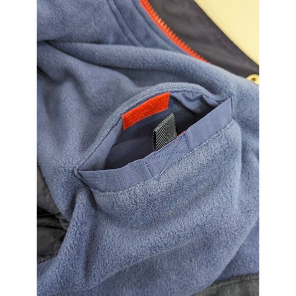 Tommy Hilfiger Red Front Pocket Jacket Polyester Fleece Lining Mens Size Large - Picture 15 of 16